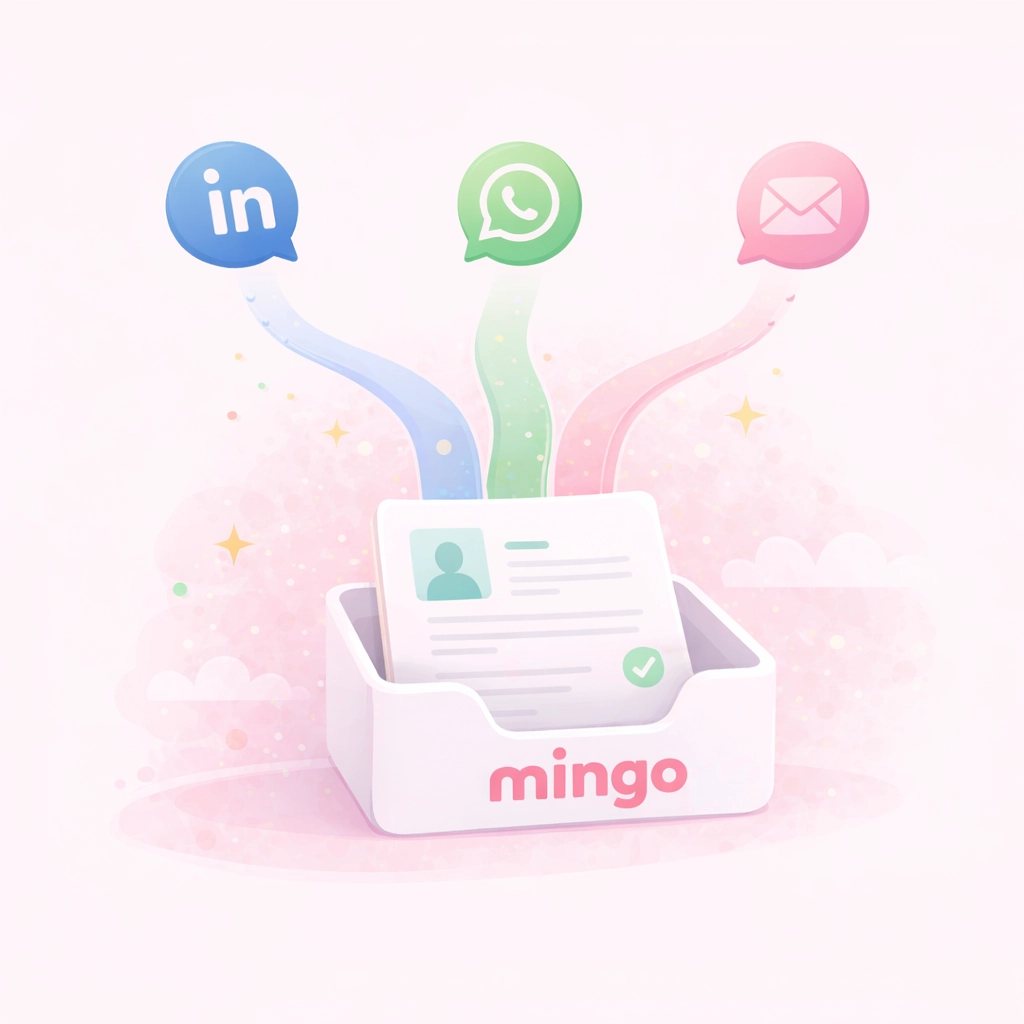 Recepción y guardado de CV en Mingo